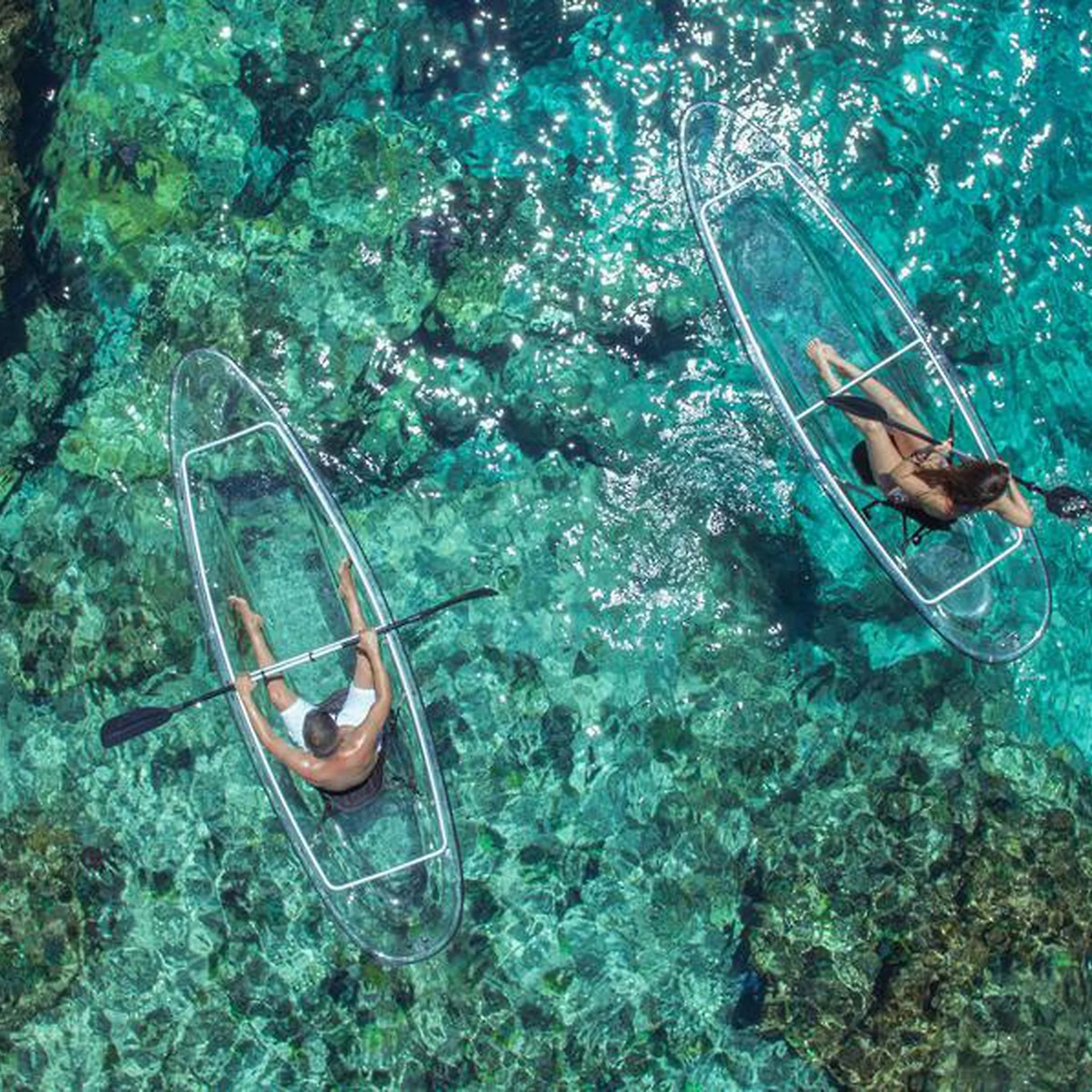 Clear Kayak